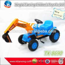 New Arrival crianças escavadeira brinquedo com pedal / não necessidade bateria crianças passeio em Digger